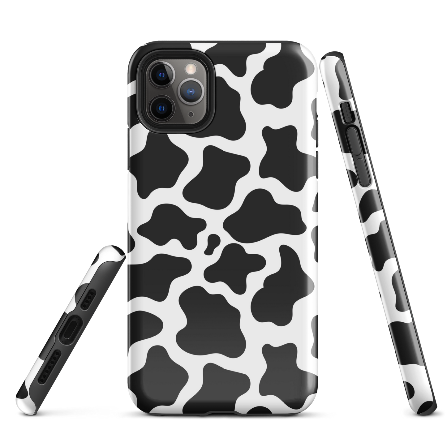 Cow Print Black