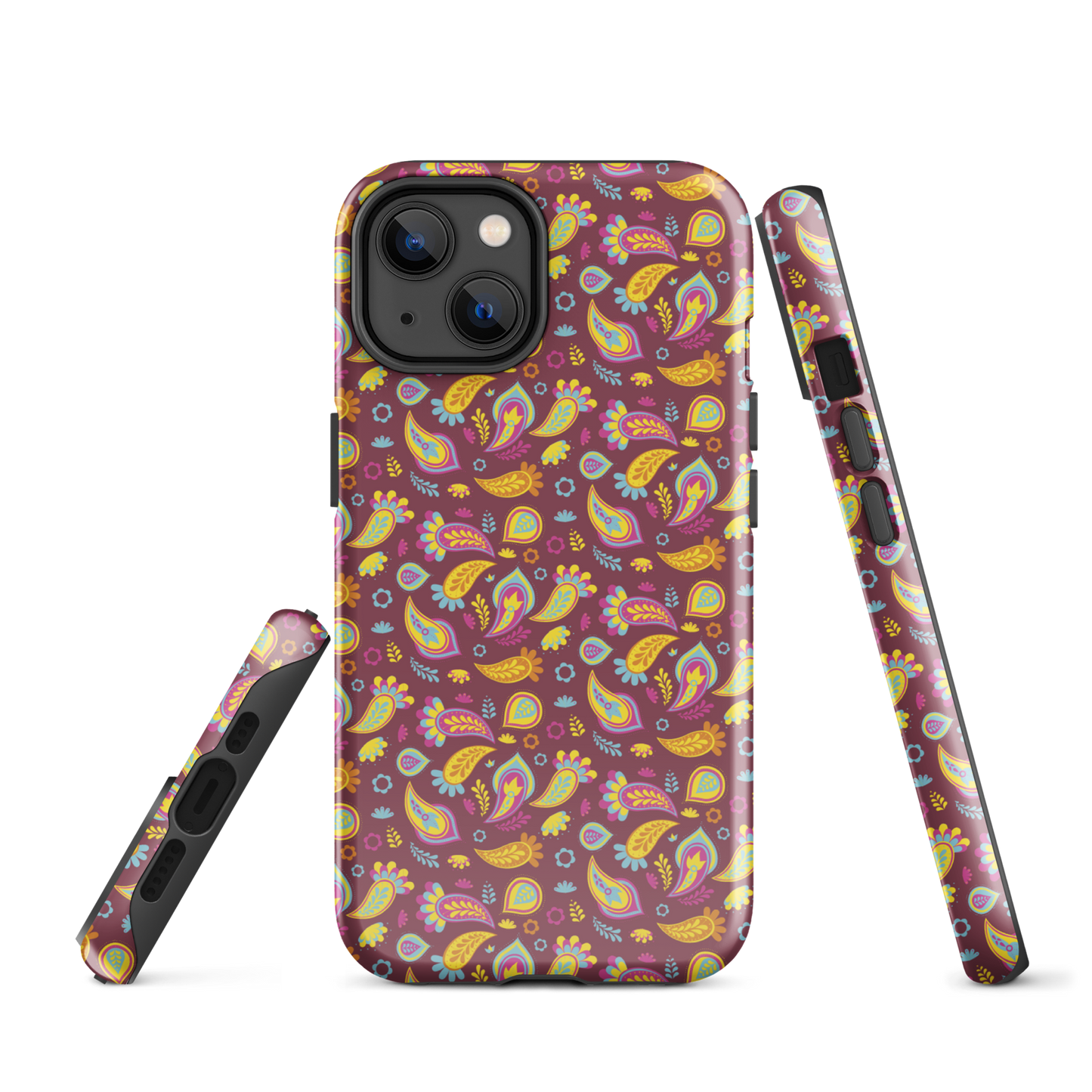 Plum Crazy Paisley