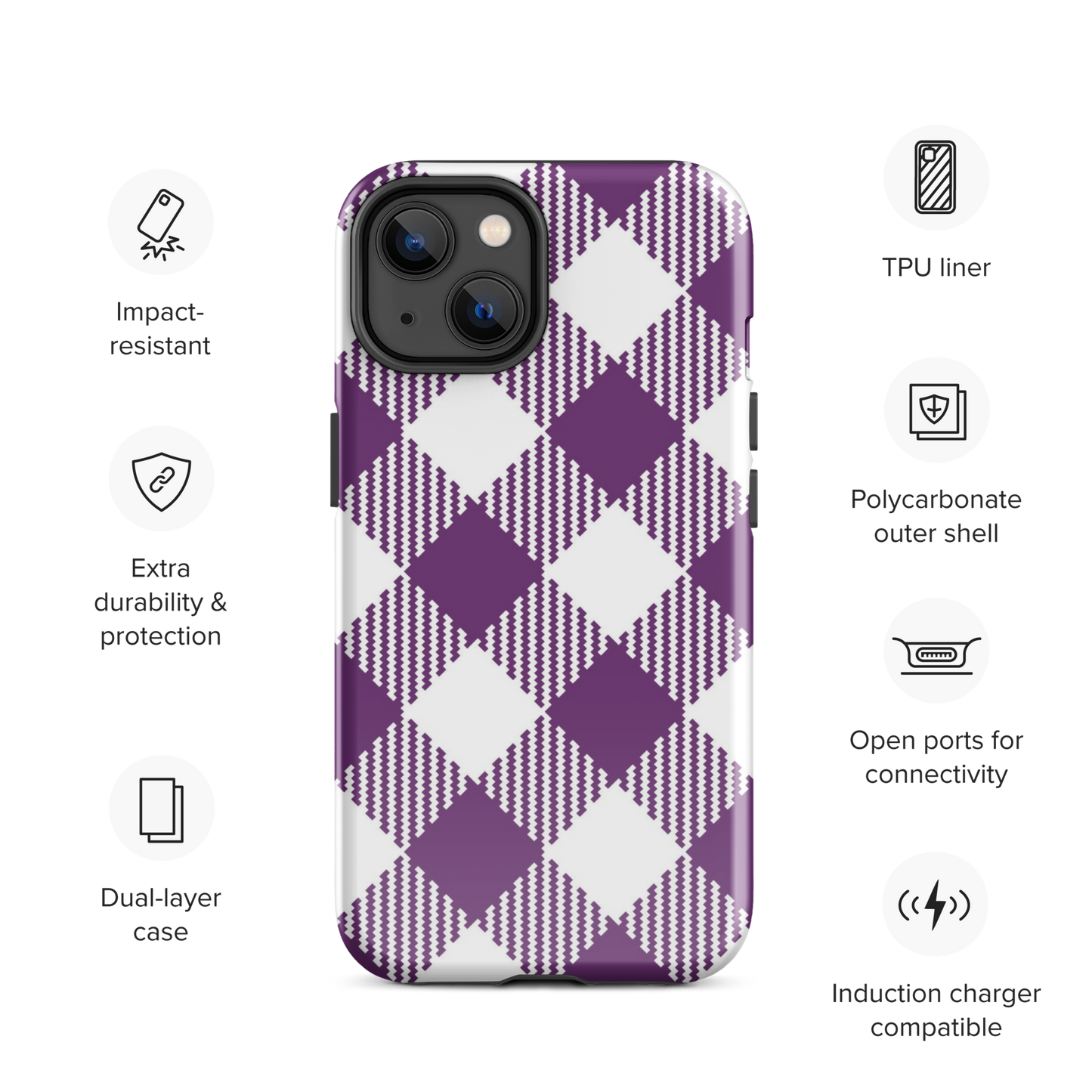 Purple Gingham